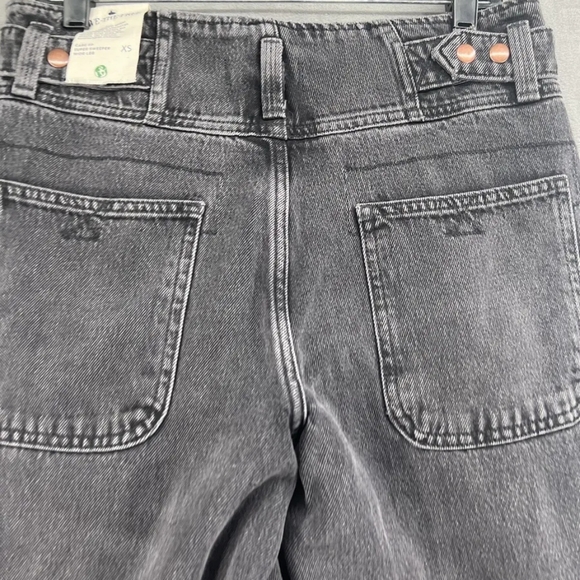 Free People Care Super Sweeper Wide Leg Flood Jeans - Picture 11 of 11